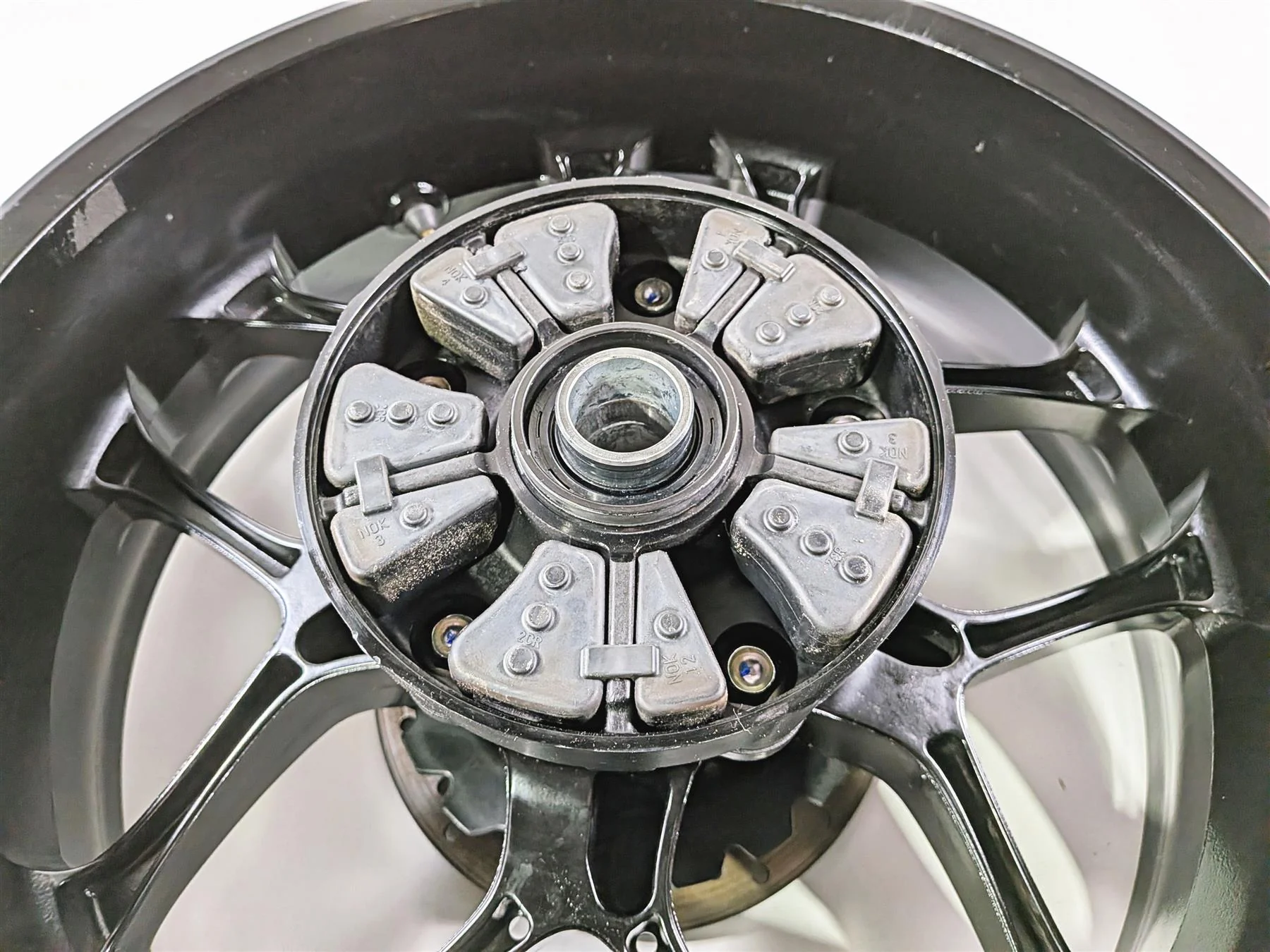 2024 Yamaha YZF R1 RN65 17x6 Rear Wheel Rim - Runout B3L-25338-00 - Image 5