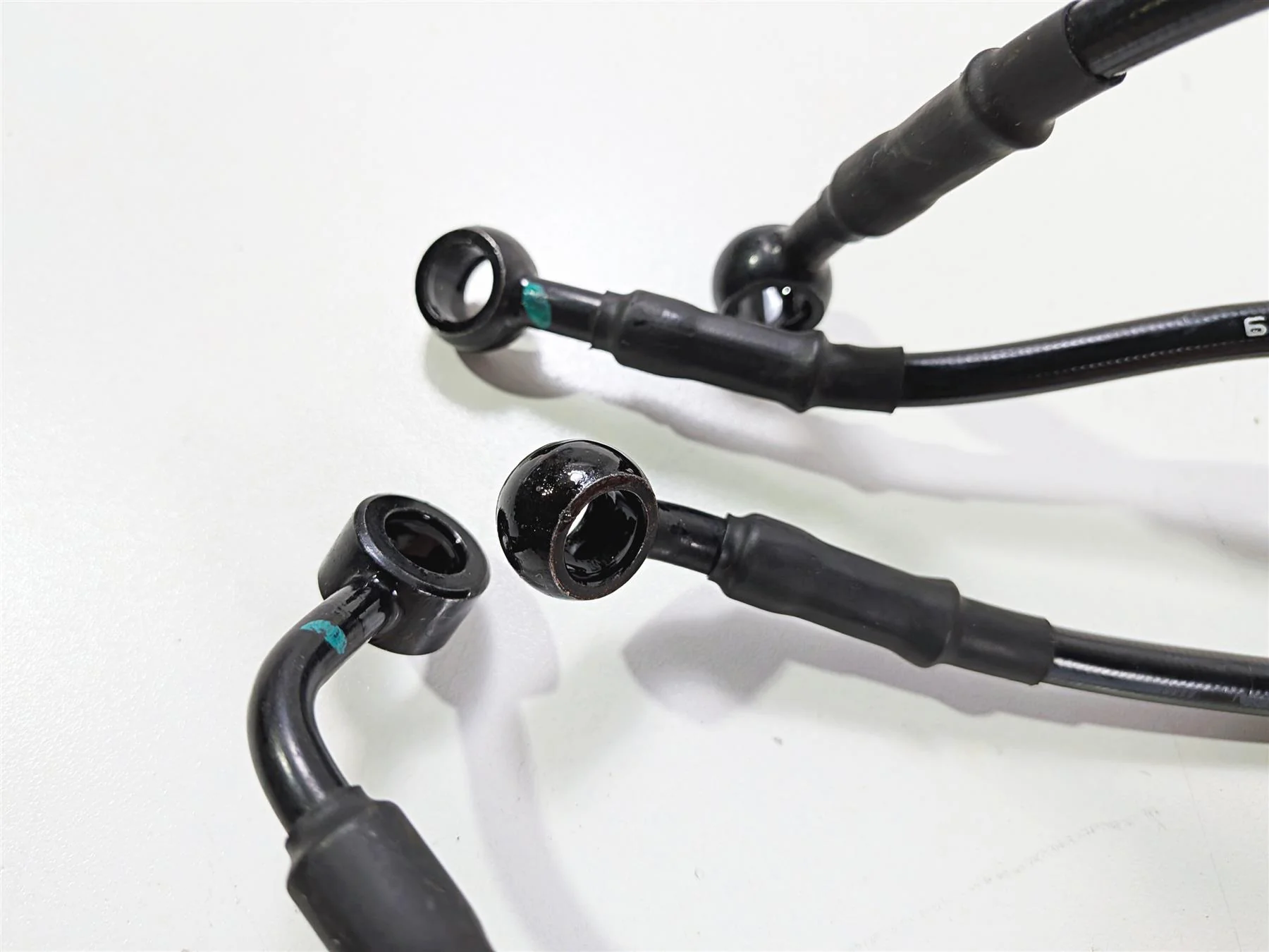 2025 CFMoto 450 SS Front Rear Abs Brake Line Set 6AQV-081900-1000 - Image 8