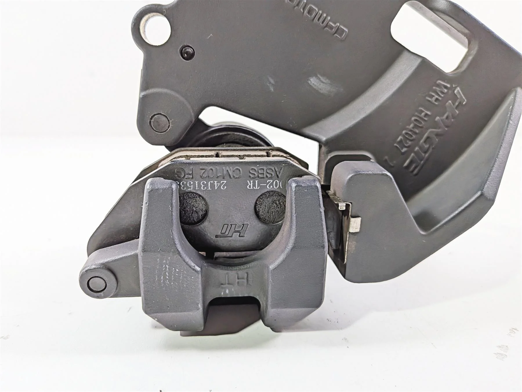 2025 CFMoto 450 SS Rear Brake Caliper & Bracket 6AQV-081710-1001-M1 - Image 4