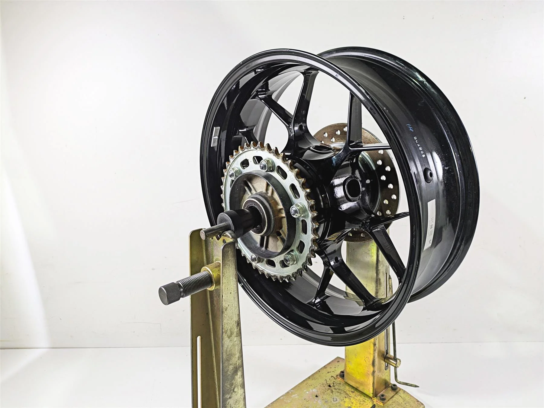 2025 Honda CBR600RR 17x5.5 Rear Wheel Rim - Runout 42650-MJC-A01ZC - Image 9