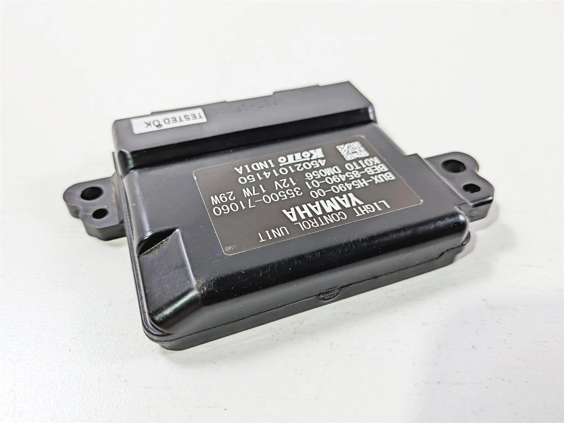 2025 Yamaha YZF R7 Light Control Unit Module Black Box - Tested BEB-85490-01 - Image 2