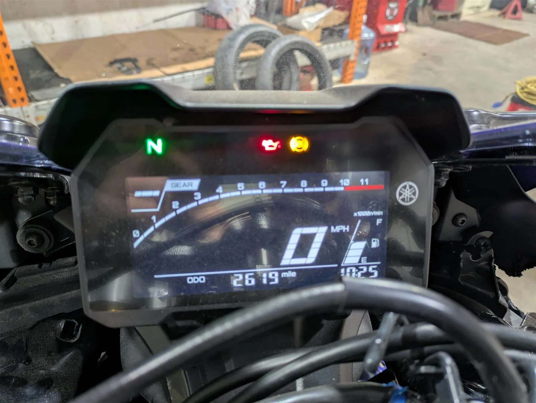 2025 Yamaha YZF R7 Speedometer Instrument Gauge 2K BEB-83500-01-00 - Image 2