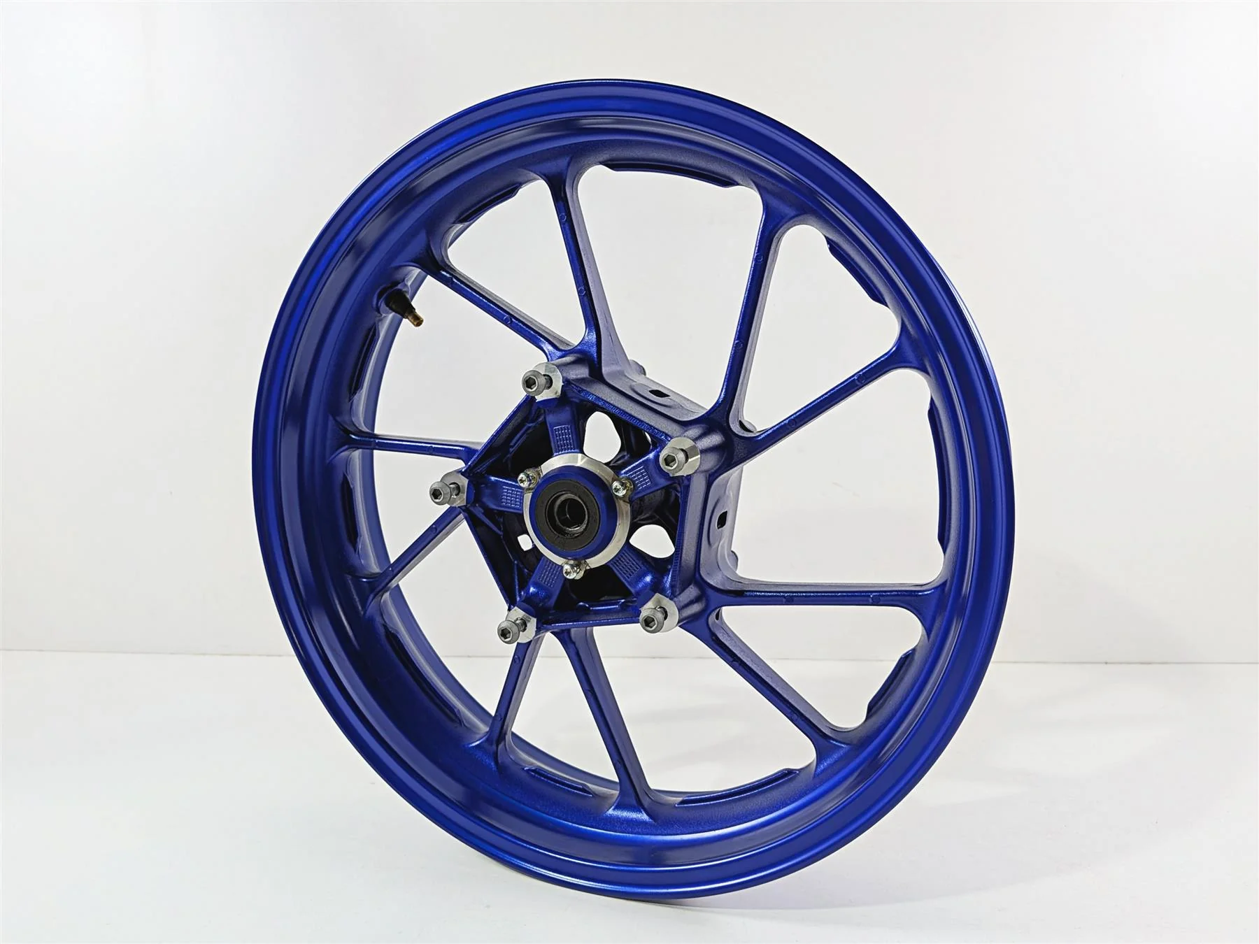 2025 Yamaha YZF R7 Straight Front Blue Wheel Rim 17x3.5 2DR-25168-00 - Image 13