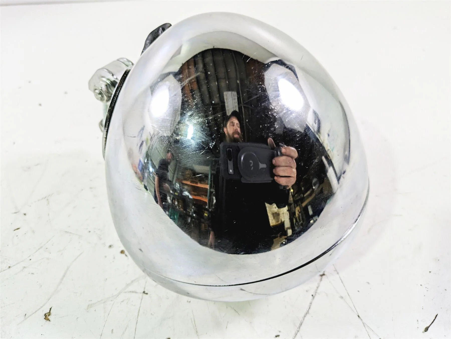 Harley Davidson 7" Headlight Head Light Lamp - Image 8