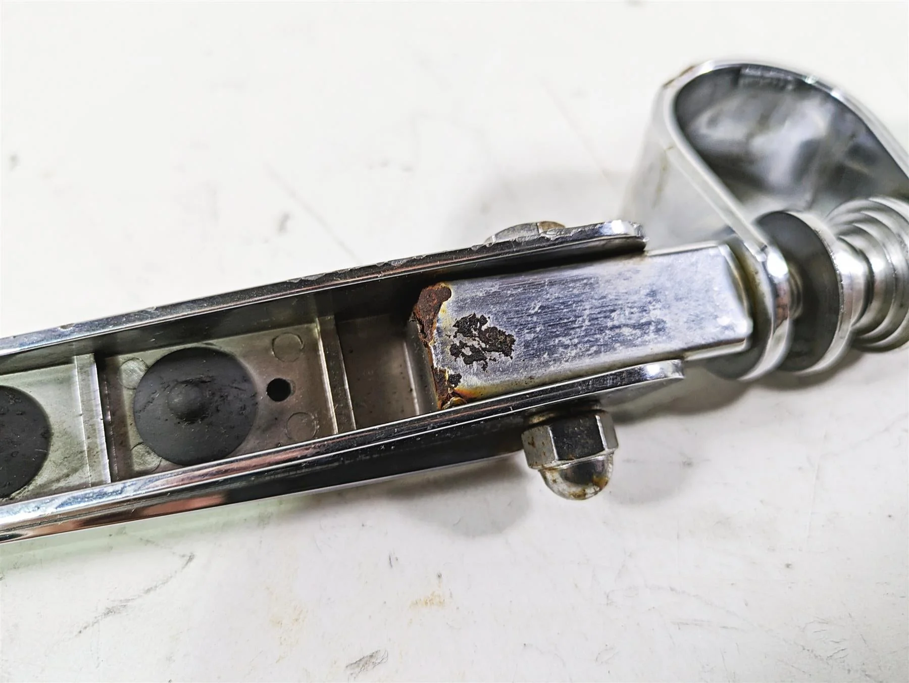 Harley Davidson Dyna Softail Sportster Touring Oldschool Style Highway Footpeg Rest Set - Image 10