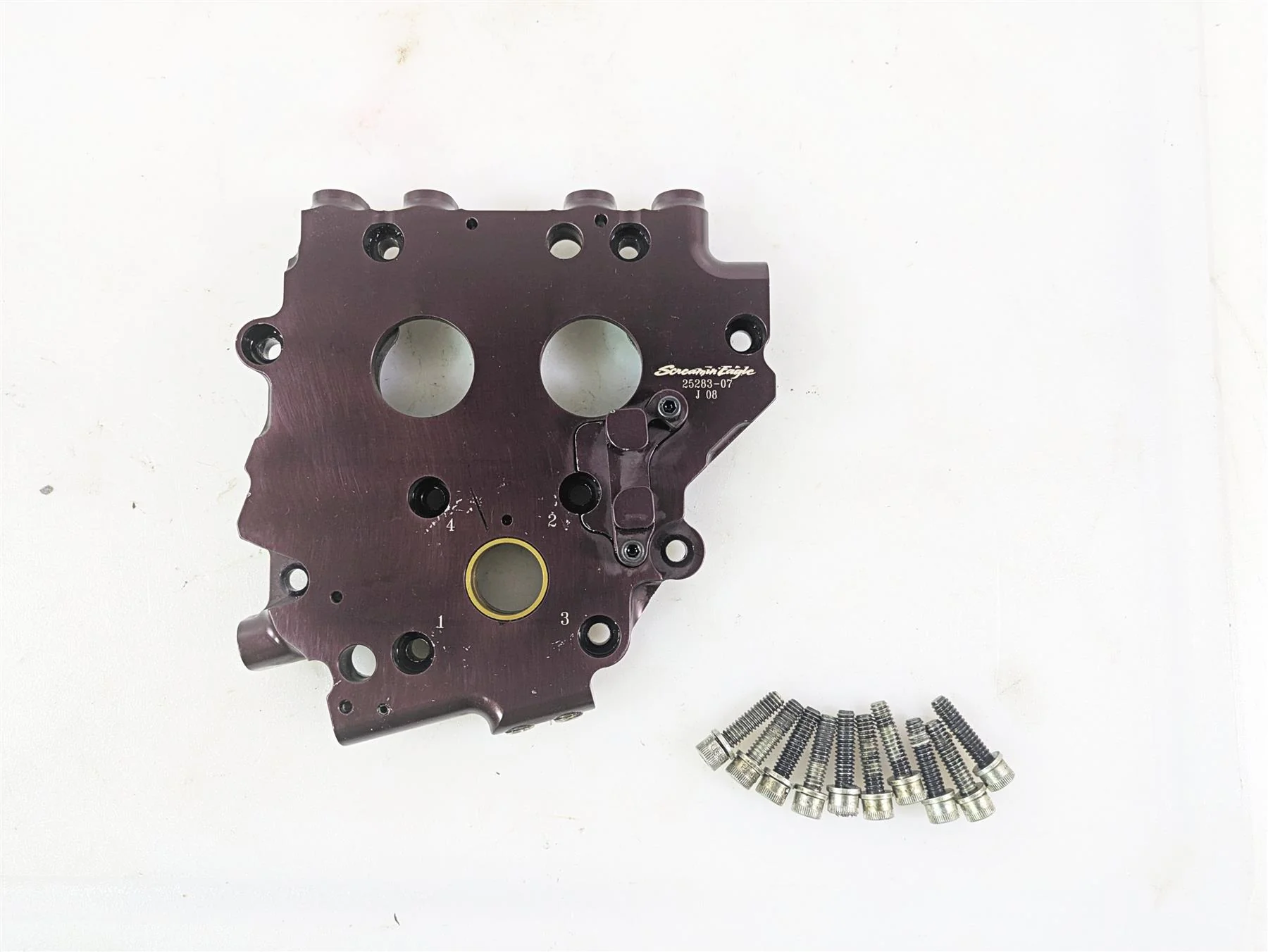 Harley Davidson Screamin Eagle Cams Shaft & Oil Pump Plate Holder 25283-07