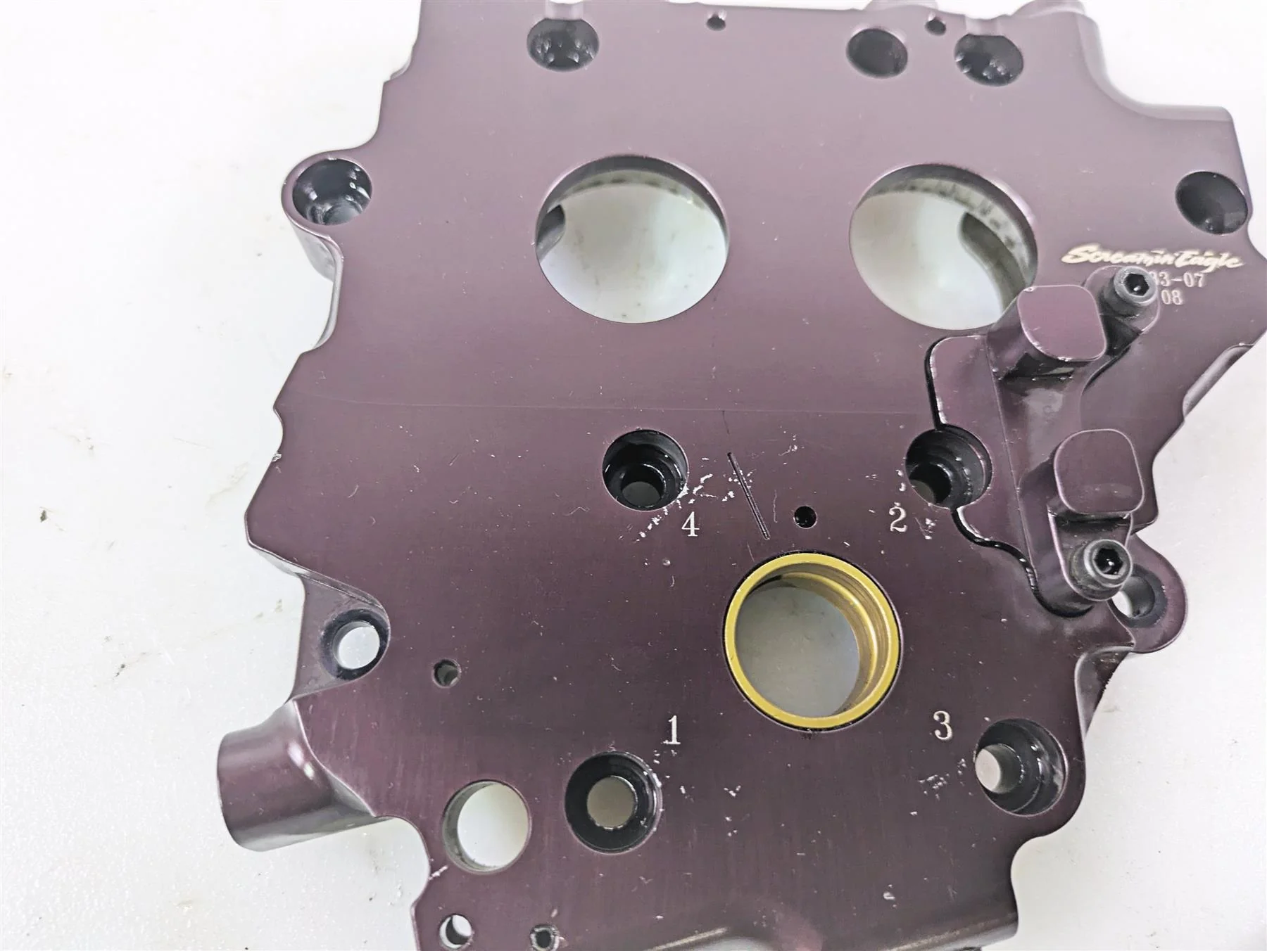 Harley Davidson Screamin Eagle Cams Shaft & Oil Pump Plate Holder 25283-07 - Image 6