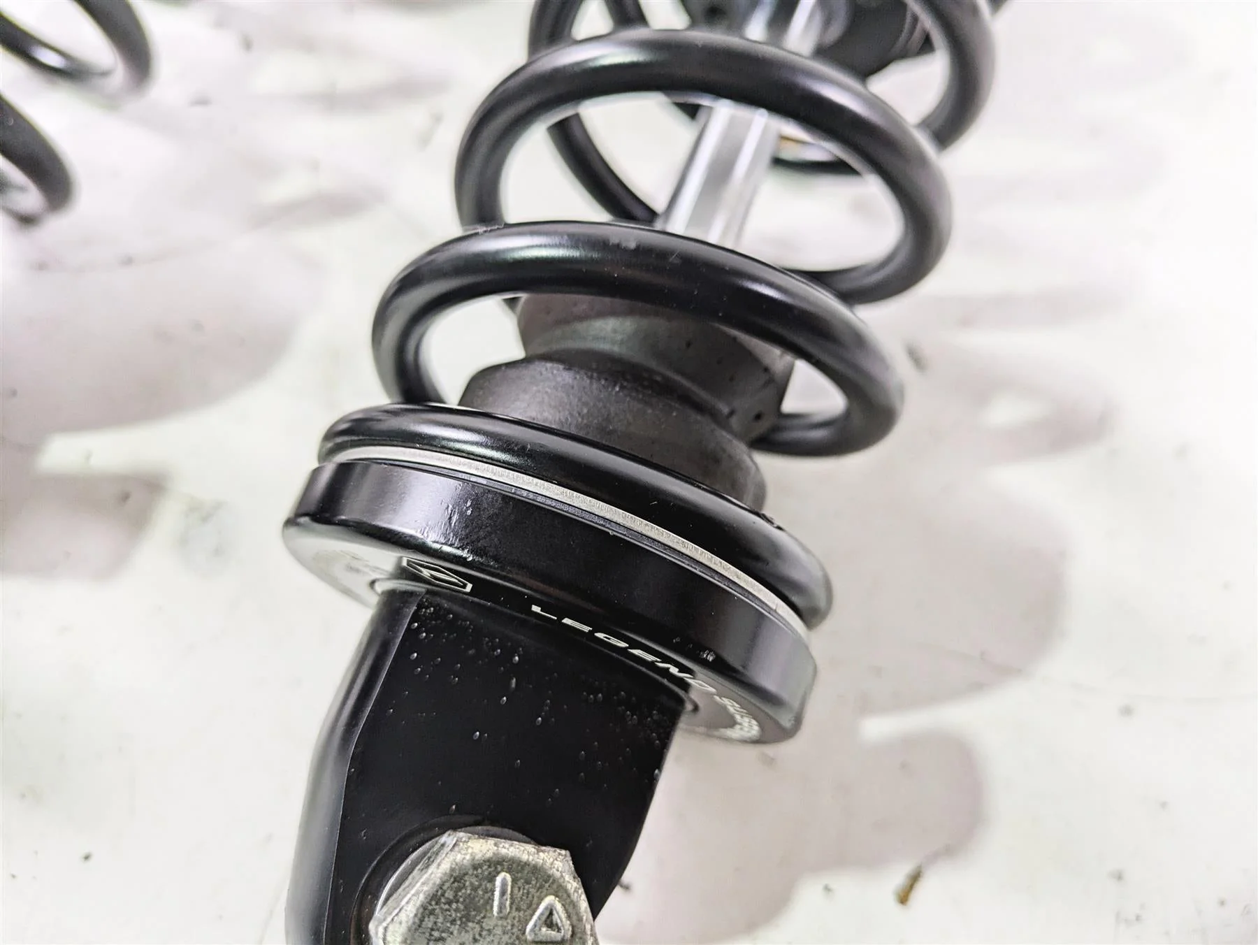 Harley Davidson Touring Legend Suspension Revo Black 13" Standard Duty Shocks 1310-0937 - Image 3