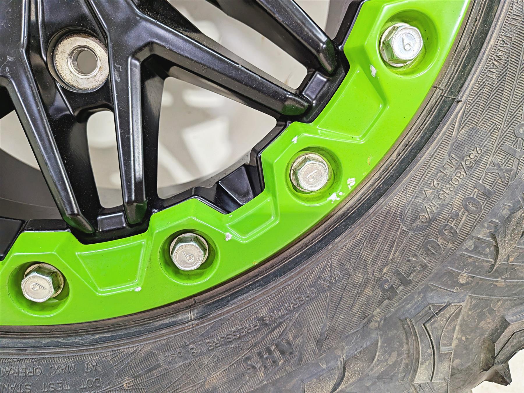 Kawasaki Teryx KRF KRX 1000 Spare Tire Wheel Rim Beadlock Maxxis 15x8 49058-0729-397 - Image 16