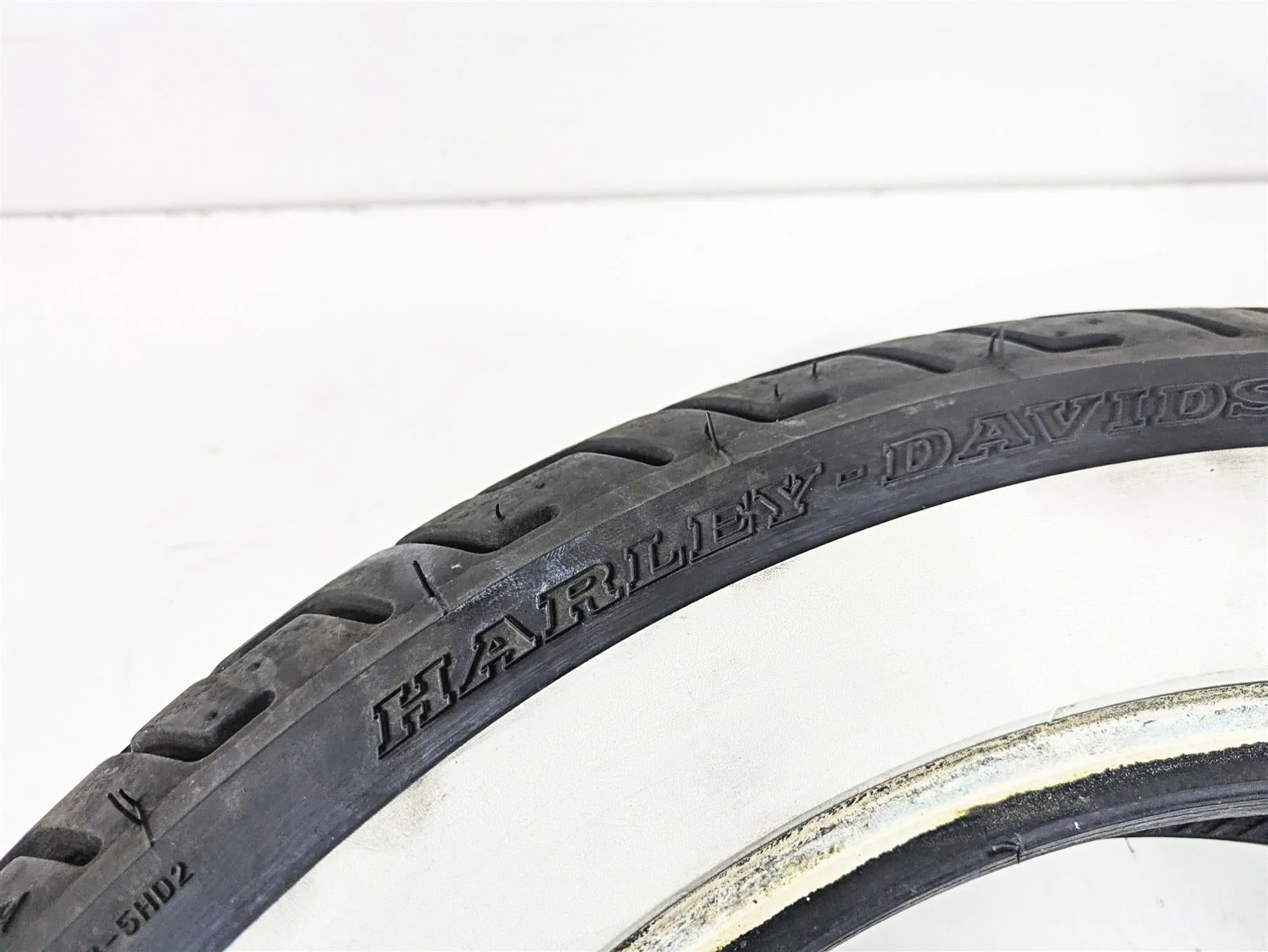 Used Motorcycle Front Tire Harley Dunlop D402F  MT90B16 72H 43022-91A - Image 12