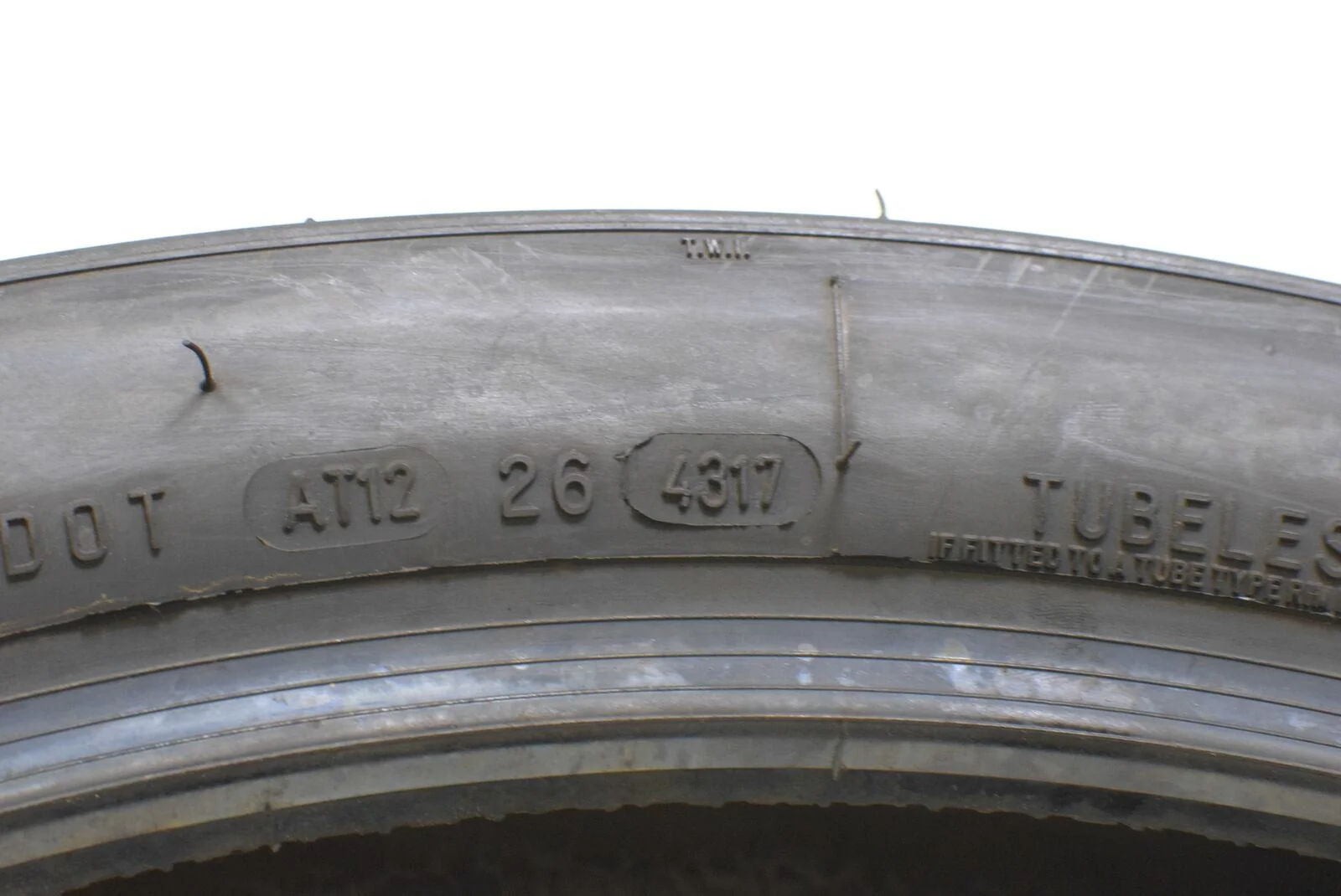 Unused Rear Motorcycle Tire Avon Spirit ST 160/60-17 DOT4317 4030111 - Image 11