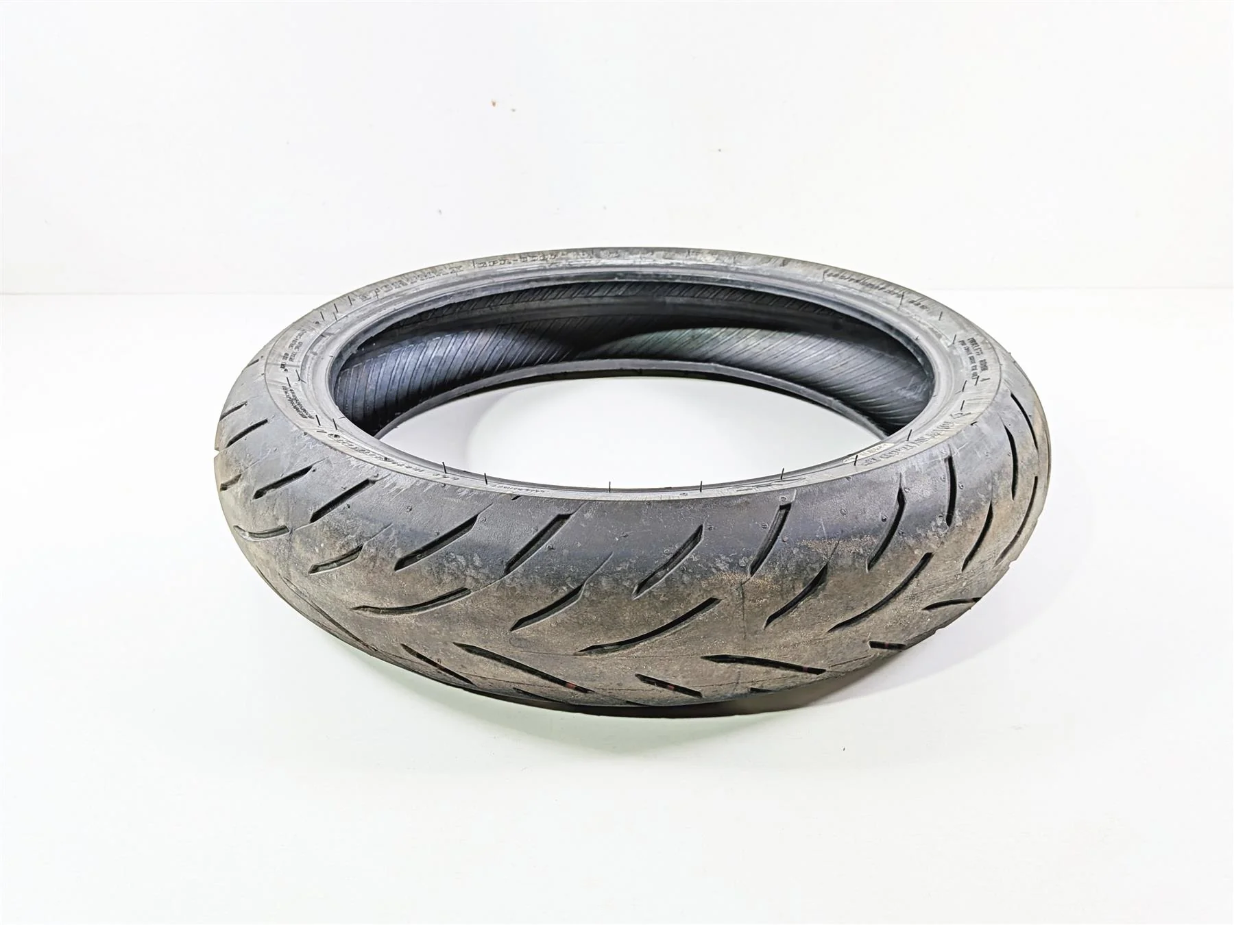 Used Front Motorcycle Tire Dunlop Sportmax GP300F 120/70R17 4506-7896