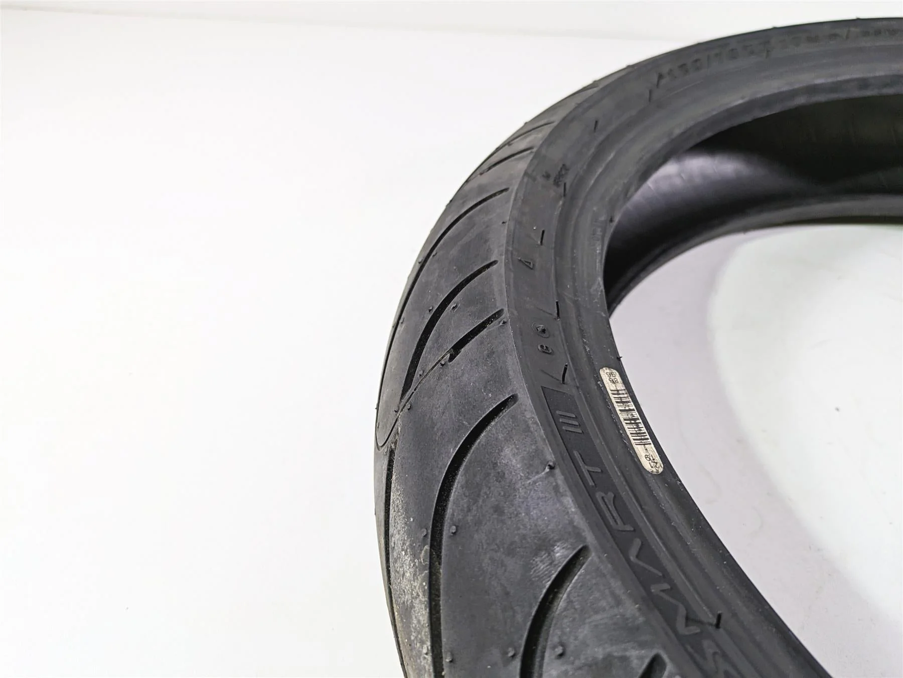 Used Front Motorcycle Tire Dunlop Sportmax Roadsmart 3 120/70R17  45227051 - Image 10