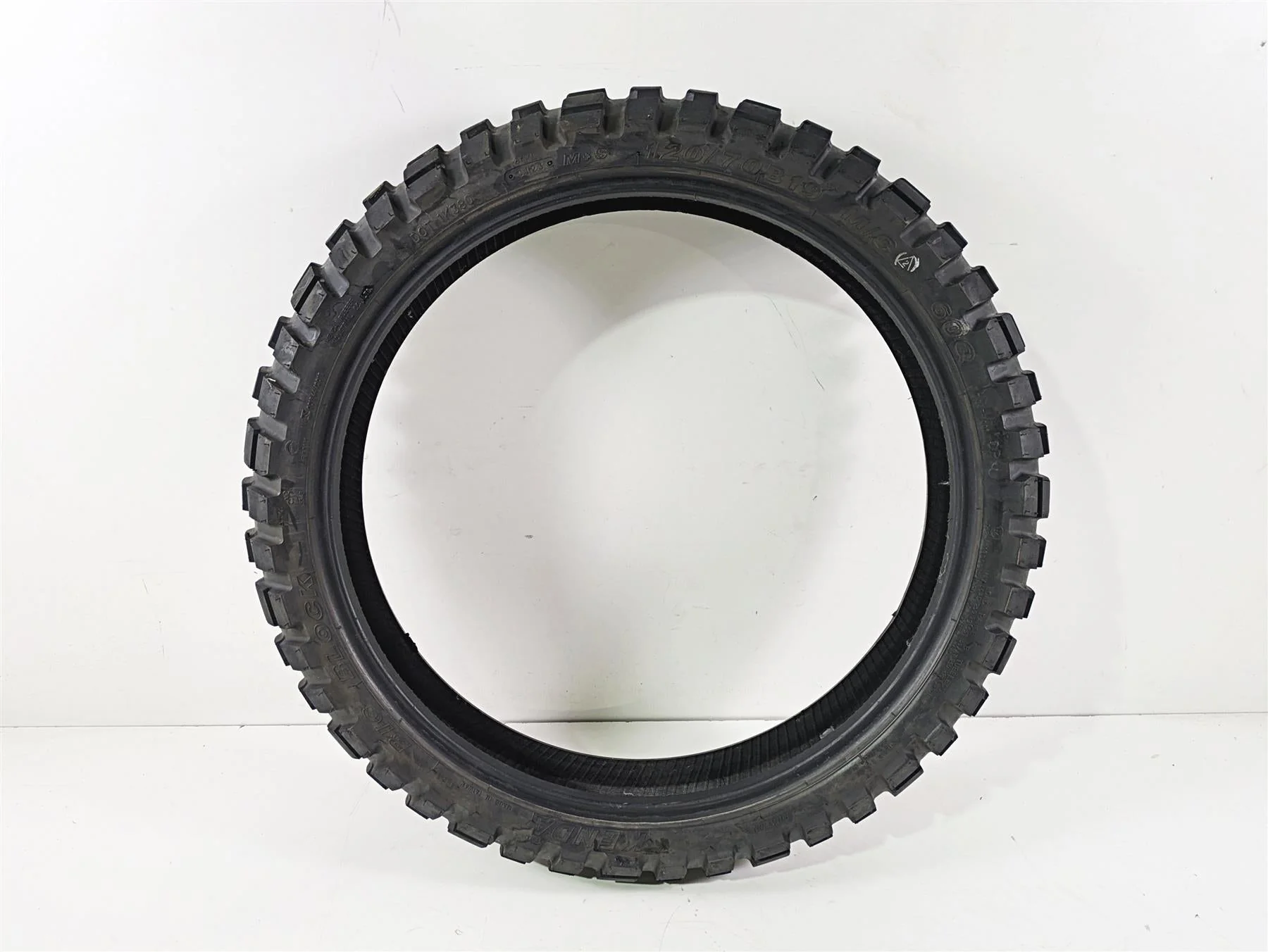 Used Front Motorcycle Tire Kenda Big Block 120/70B19 R19 60Q 170M2004