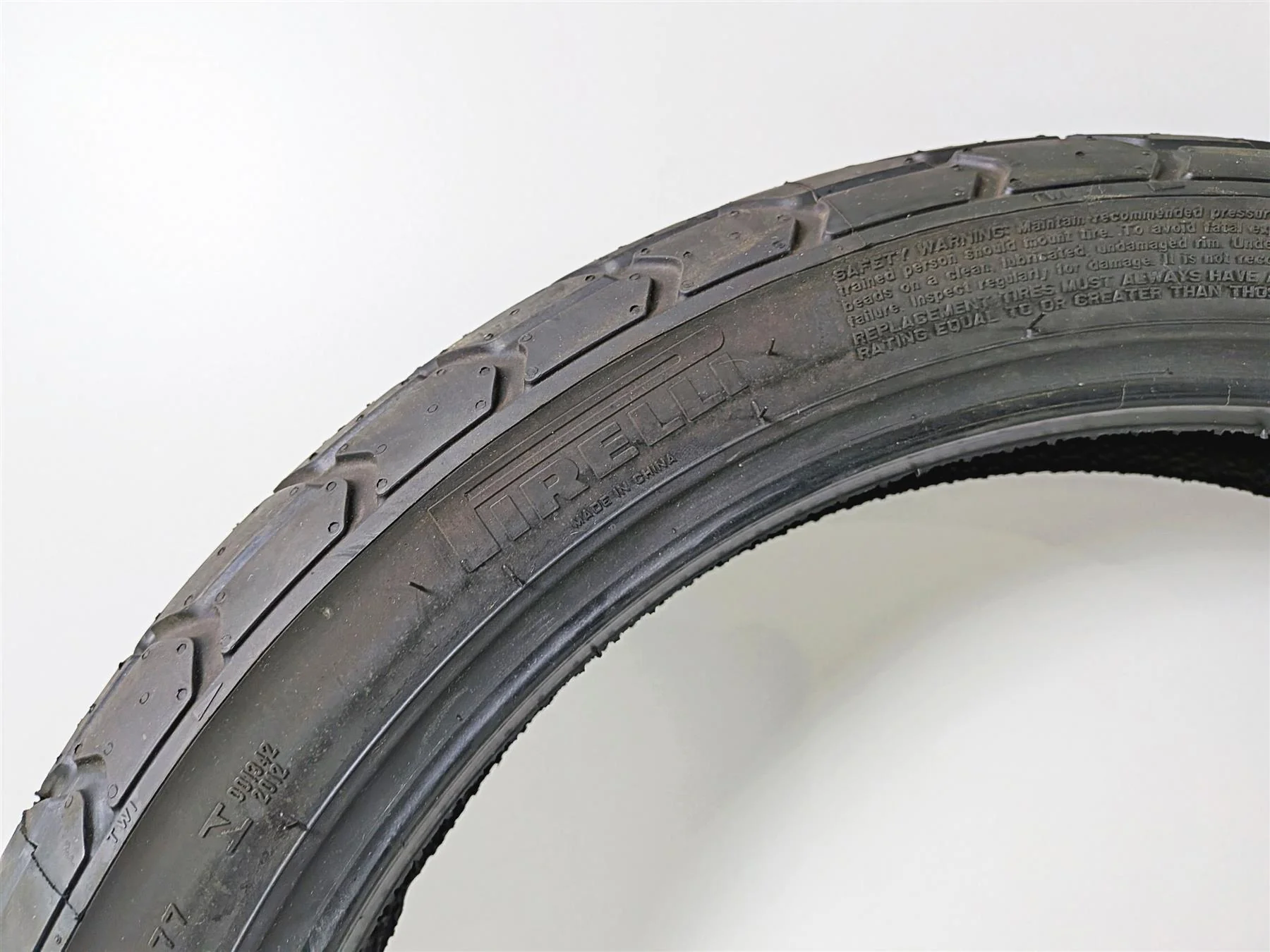Used Front Rear Motorcycle Tire Set Pirelli Mt60 Rs 2504100 - Image 11