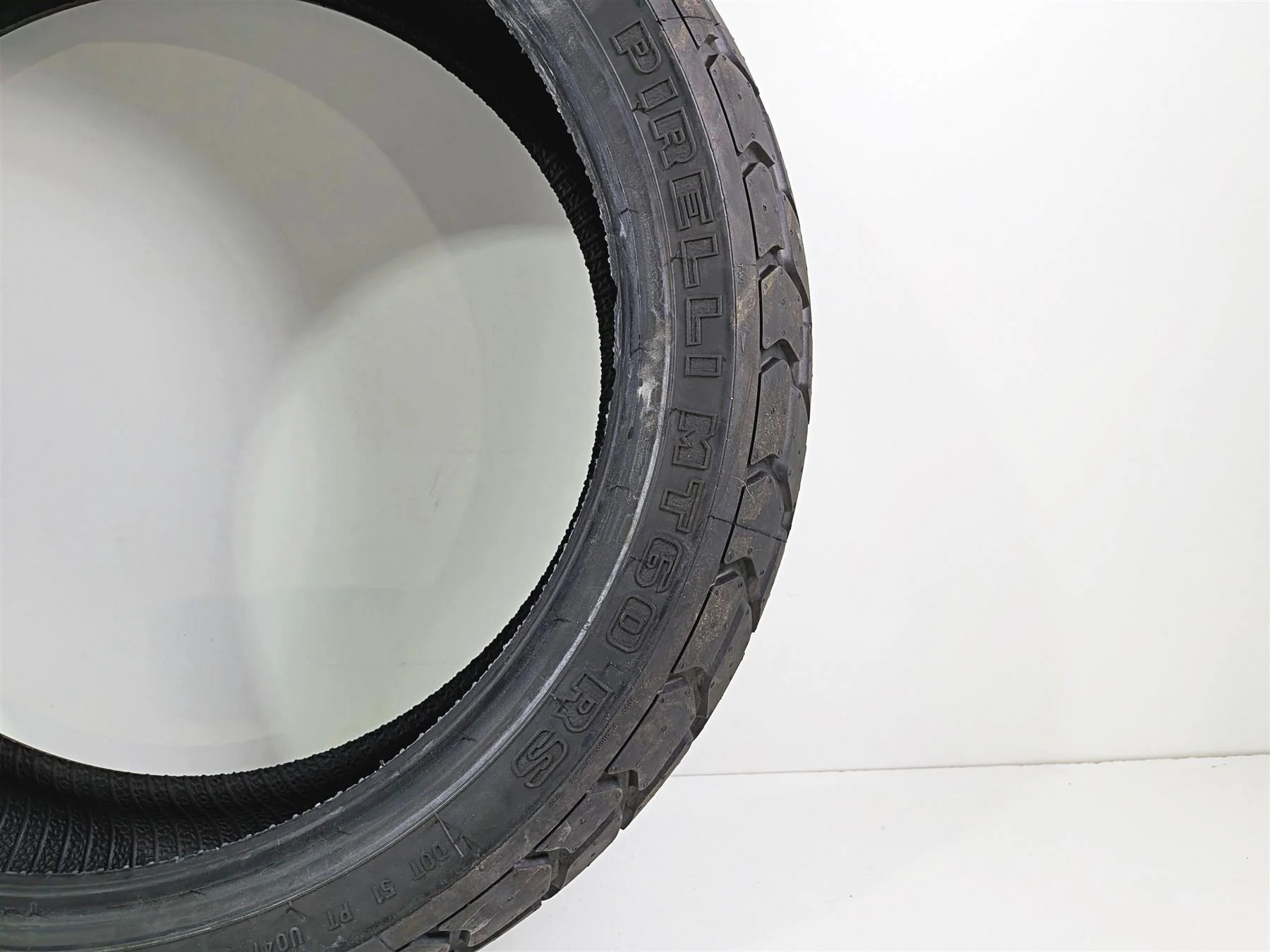 Used Front Rear Motorcycle Tire Set Pirelli Mt60 Rs 2504100 - Image 8