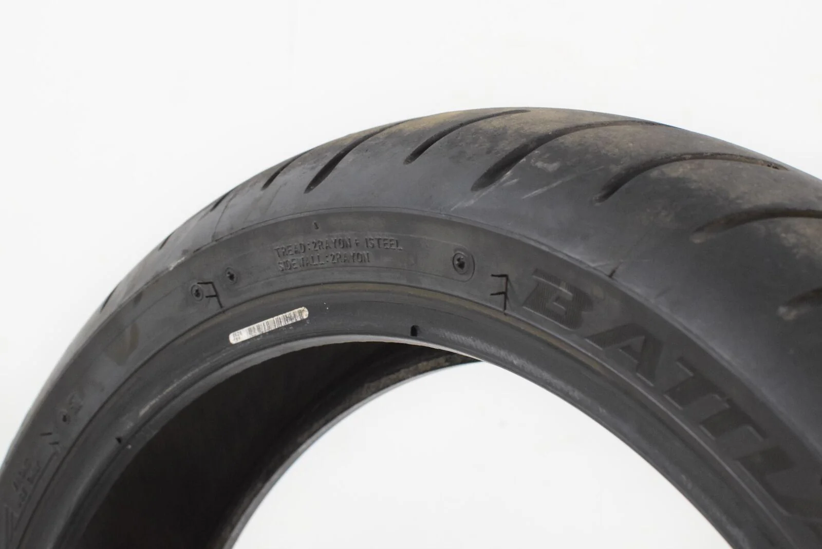 USED Front Tire Bridgestone Battlax T30-F Sport Touring 120/ 70-17 003872 - Image 8