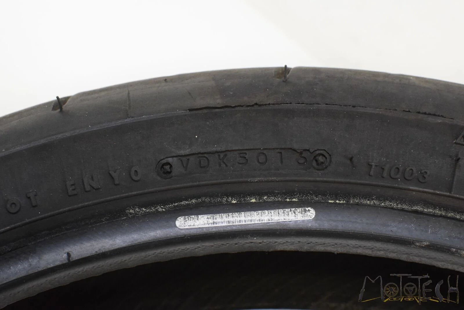USED Front Tire BRIDGESTONE Hyperstport Battlax BT016 F 120/70-17 DOT5016 003027 - Image 11