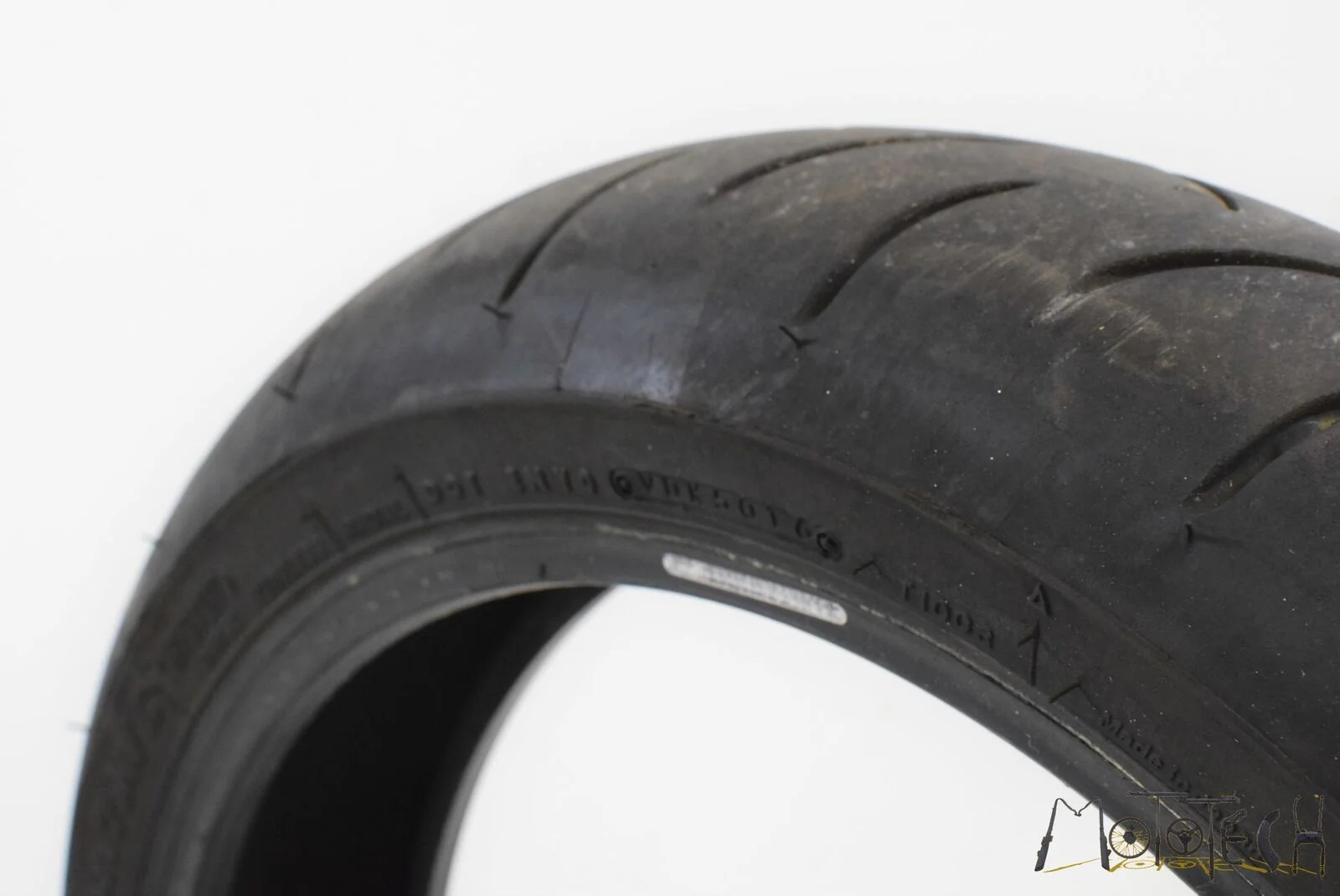 USED Front Tire BRIDGESTONE Hyperstport Battlax BT016 F 120/70-17 DOT5016 003027 - Image 8