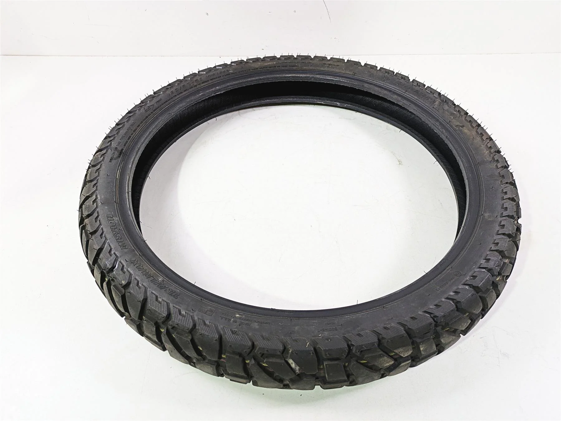 Used Motorcycle Dual Sport Front Tire Dunlop Trailmax Mission 90/90-21 45235482