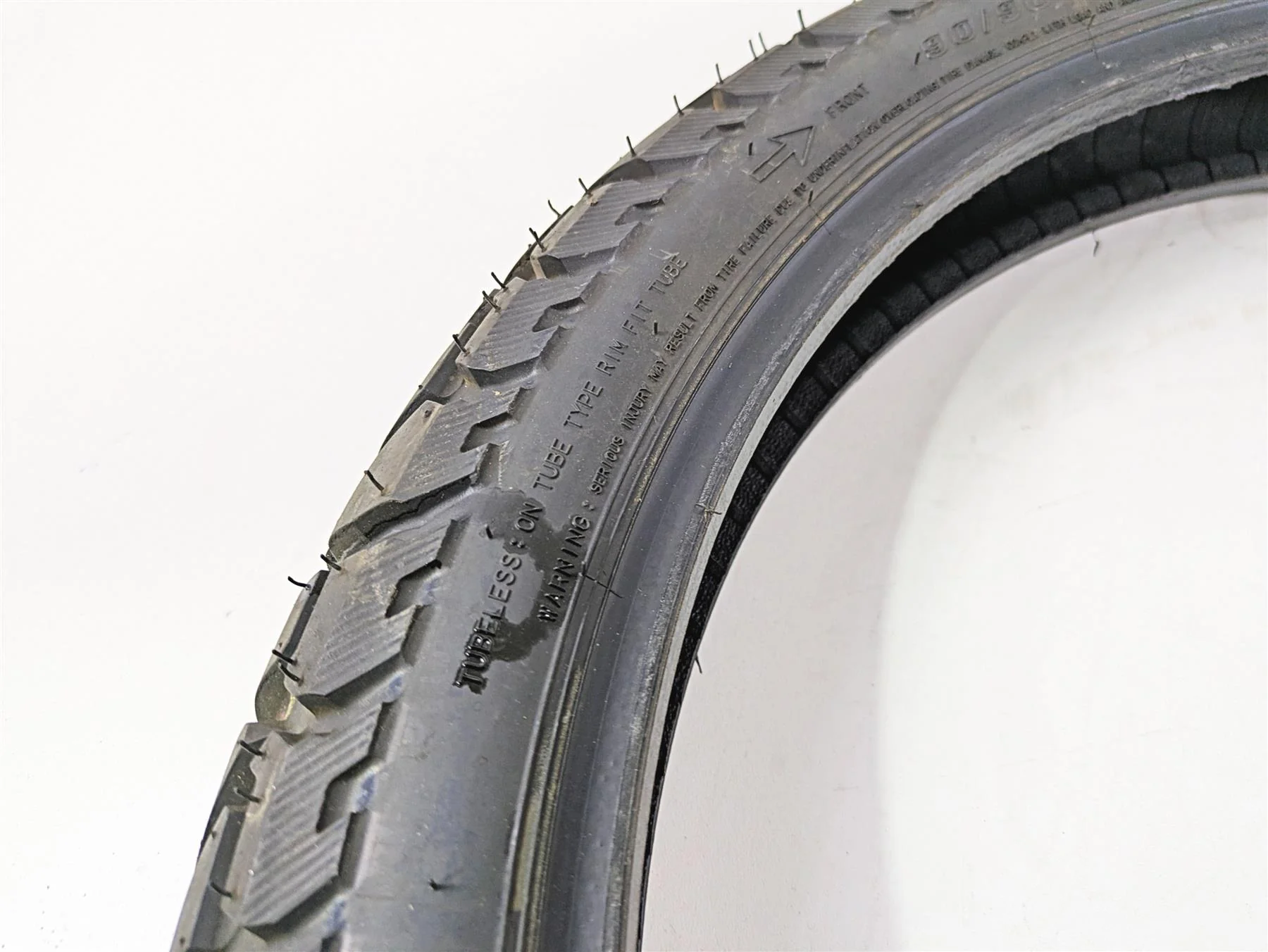 Used Motorcycle Dual Sport Front Tire Dunlop Trailmax Mission 90/90-21 45235482 - Image 3