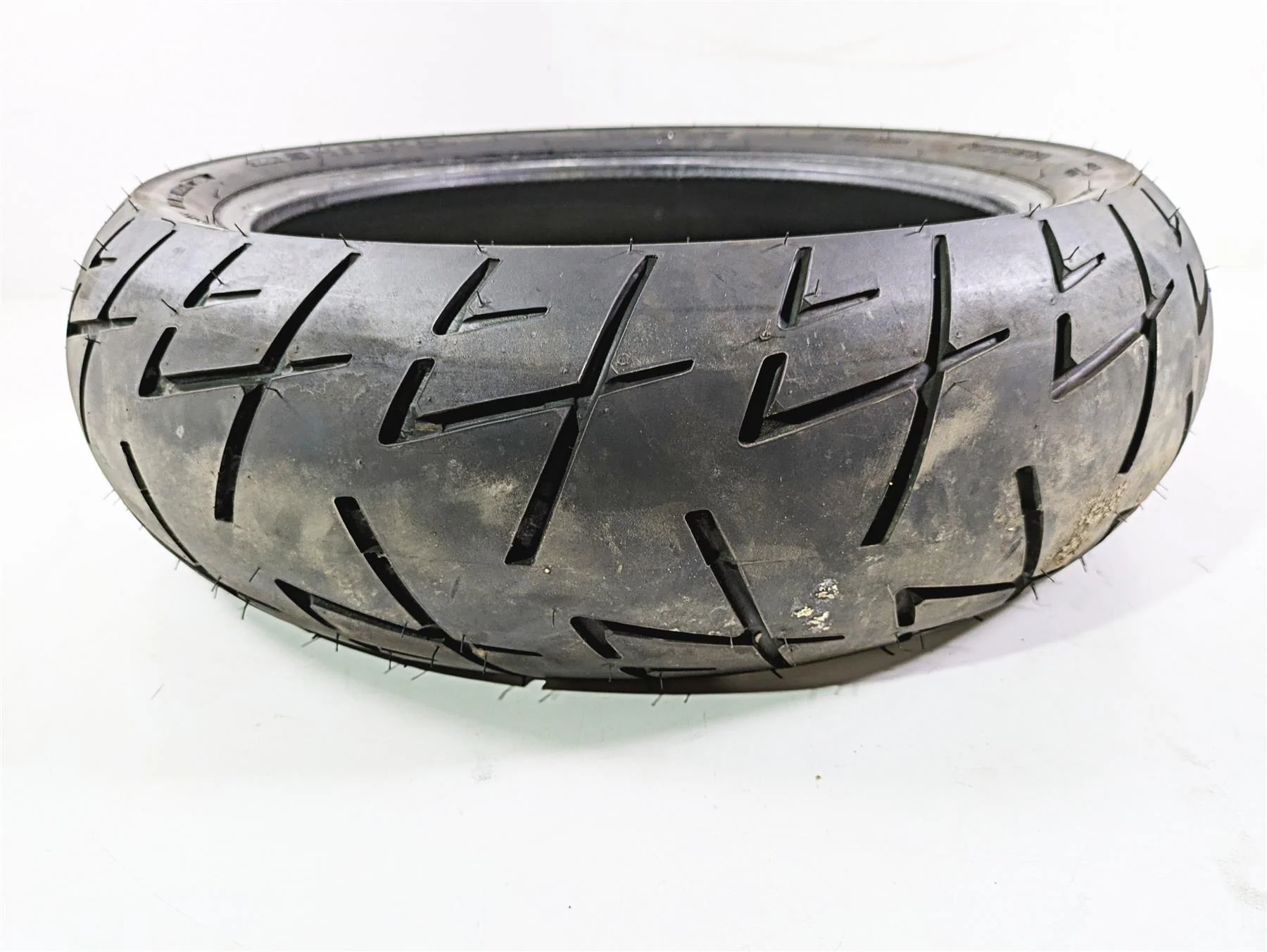 Used Motorcycle Rear Tire Shinko 009 Raven Radial 170/60ZR17 87-4046