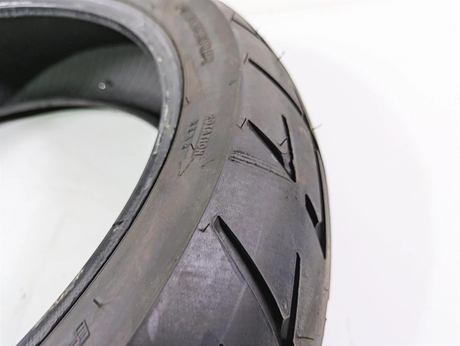 Used Motorcycle Rear Tire Shinko 009 Raven Radial 170/60ZR17 87-4046 - Image 10