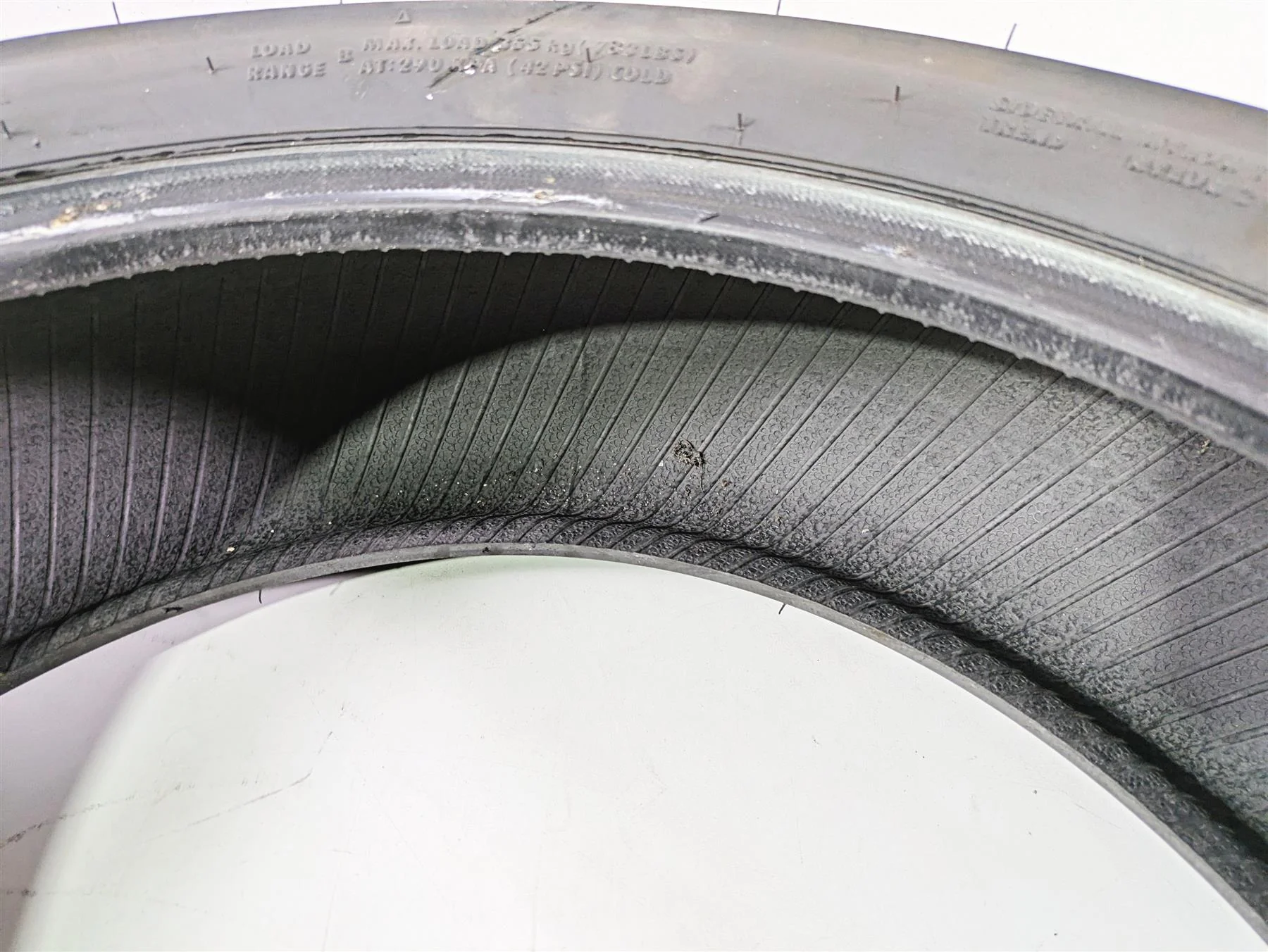 Used Motorcycle Rear Tire Shinko 009 Raven Radial 170/60ZR17 87-4046 - Image 8