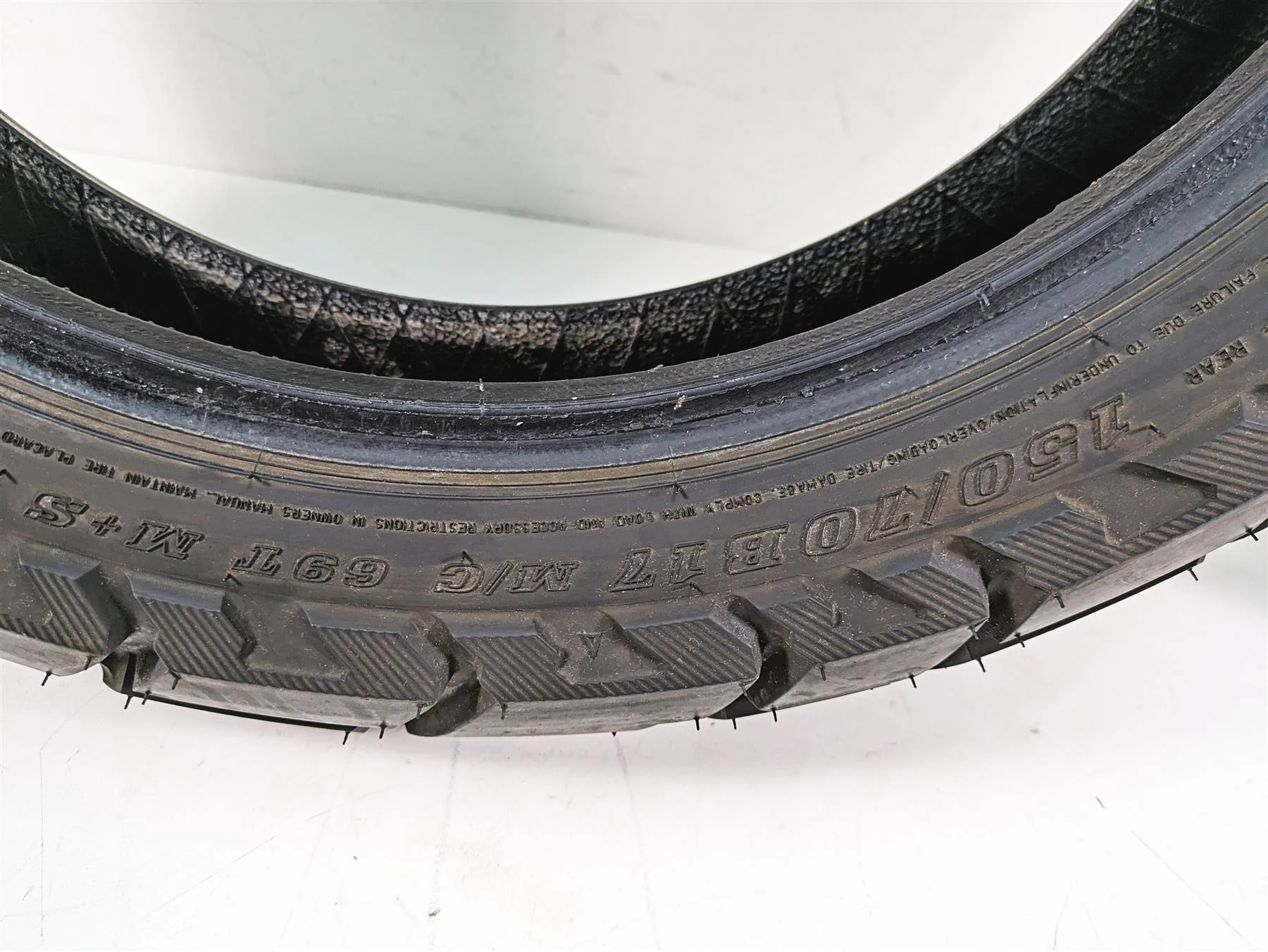 Used Motorcycle Tire Set Dunlop Trailmax Mission 1507017 1108019 - Image 10