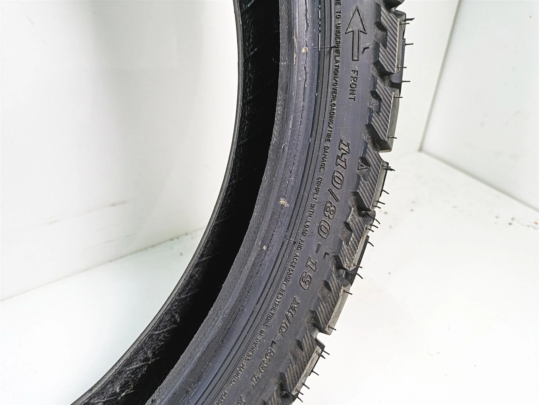 Used Motorcycle Tire Set Dunlop Trailmax Mission 1507017 1108019 - Image 11