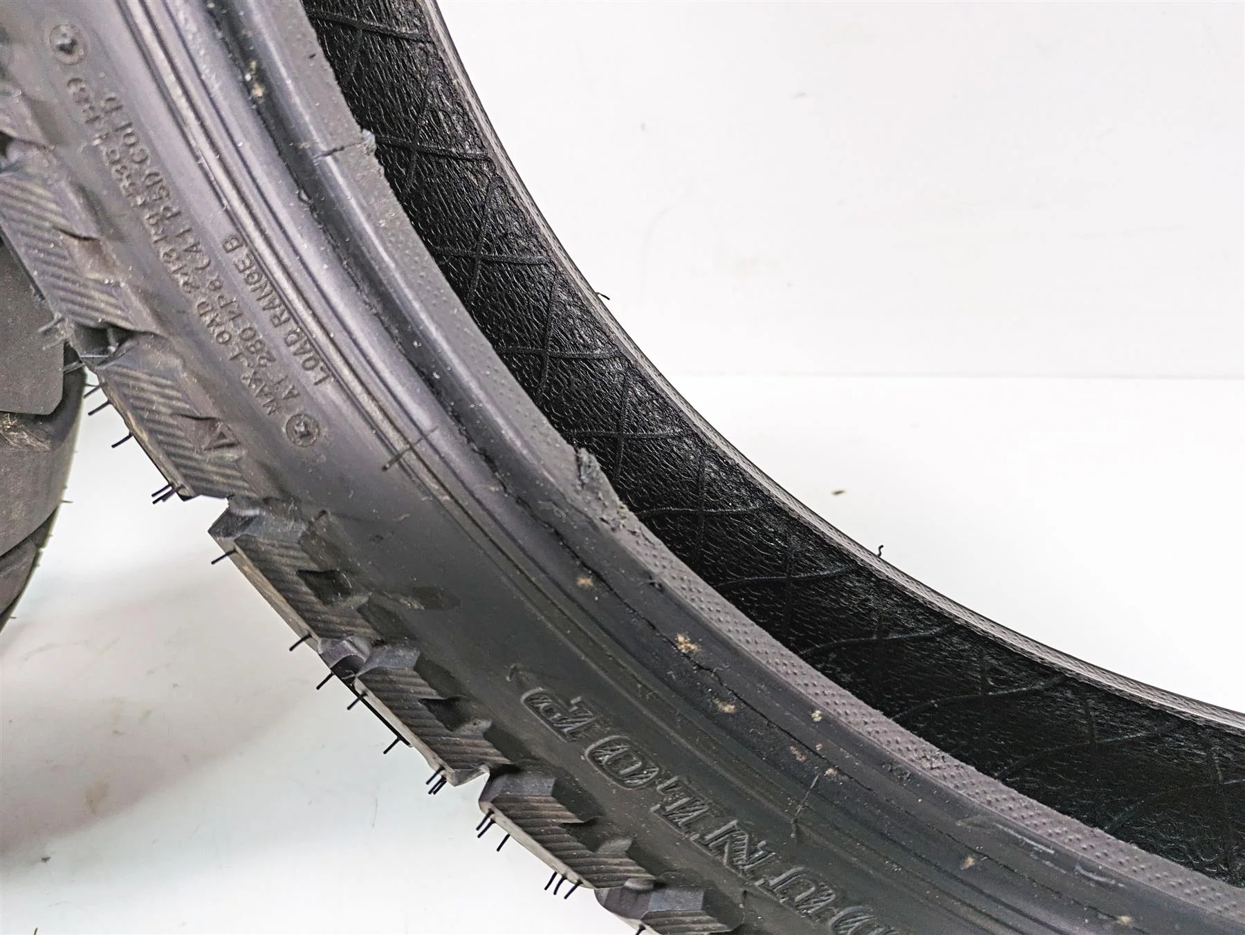 Used Motorcycle Tire Set Dunlop Trailmax Mission 1507017 1108019 - Image 7