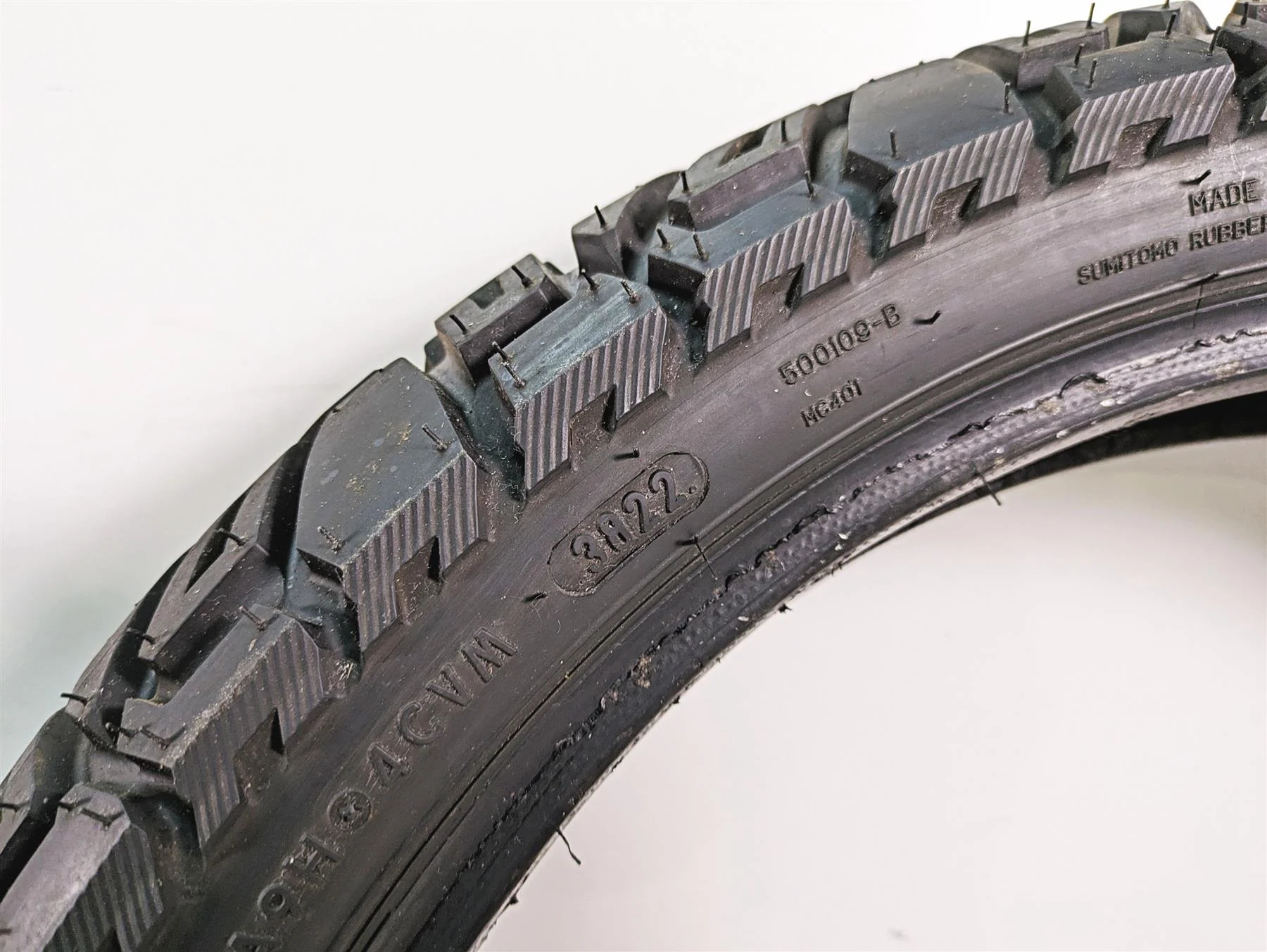 Used Motorcycle Tire Set Dunlop Trailmax Mission 1507017 1108019 - Image 8