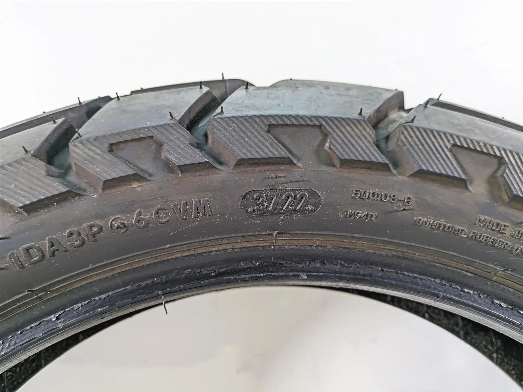 Used Motorcycle Tire Set Dunlop Trailmax Mission 1507017 1108019 - Image 9