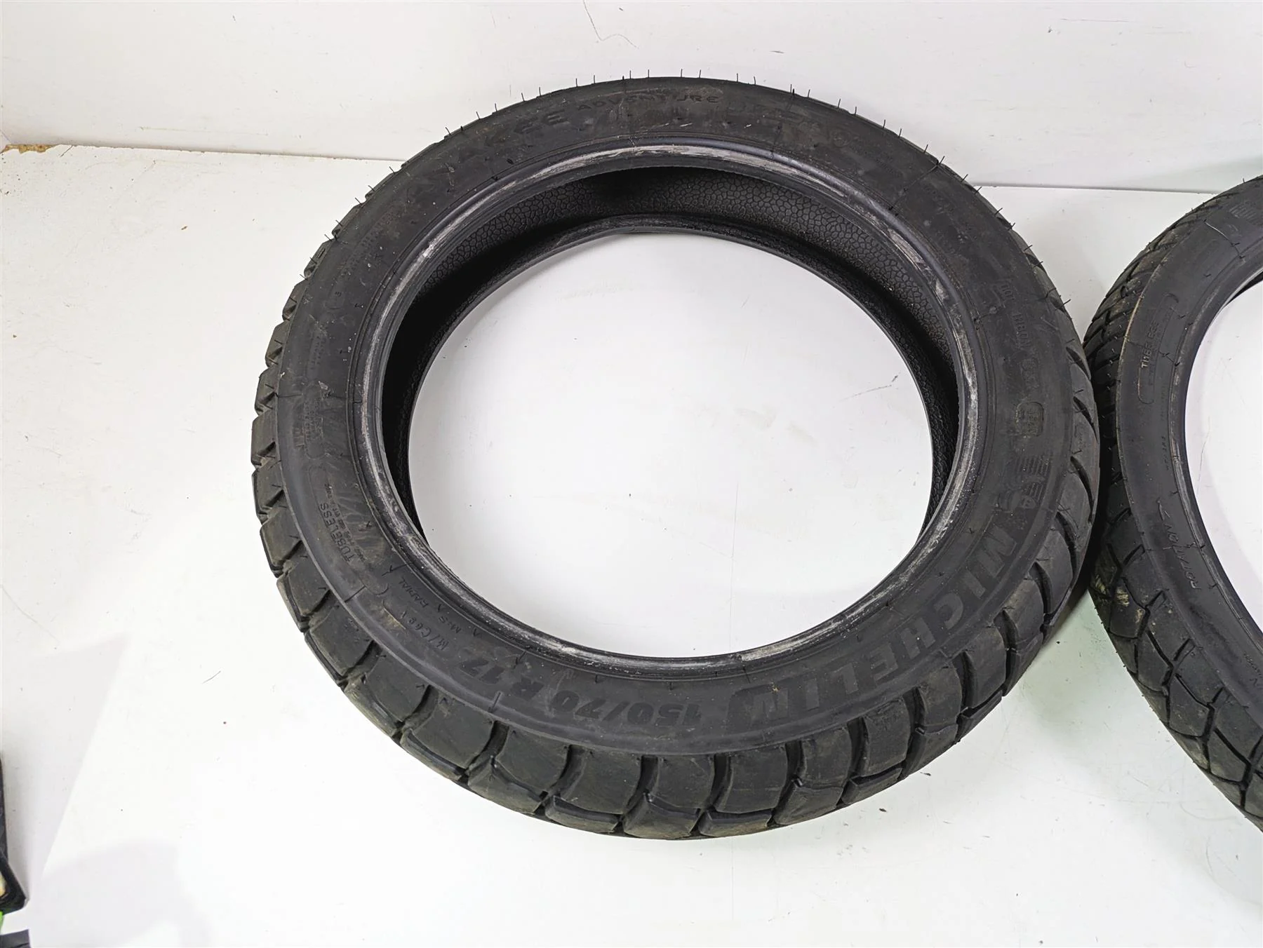 Used Motorcycle Tire Set Michelin Anakee Adventure 2CT 150/70R17 90/90R21 - Image 2