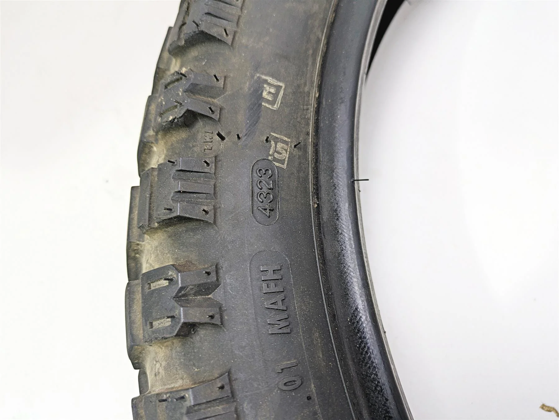 Used Motorcycle Tire Set Mitas Enduro Trail 11/80-19 150/70-17 70001042 - Image 3