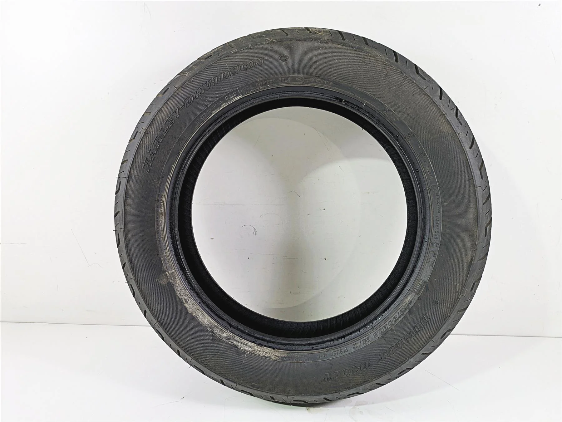 Used Rear Motorcycle Harley Tire Dunlop D401T 150/80R16 DOT2923 45064088 - Image 8