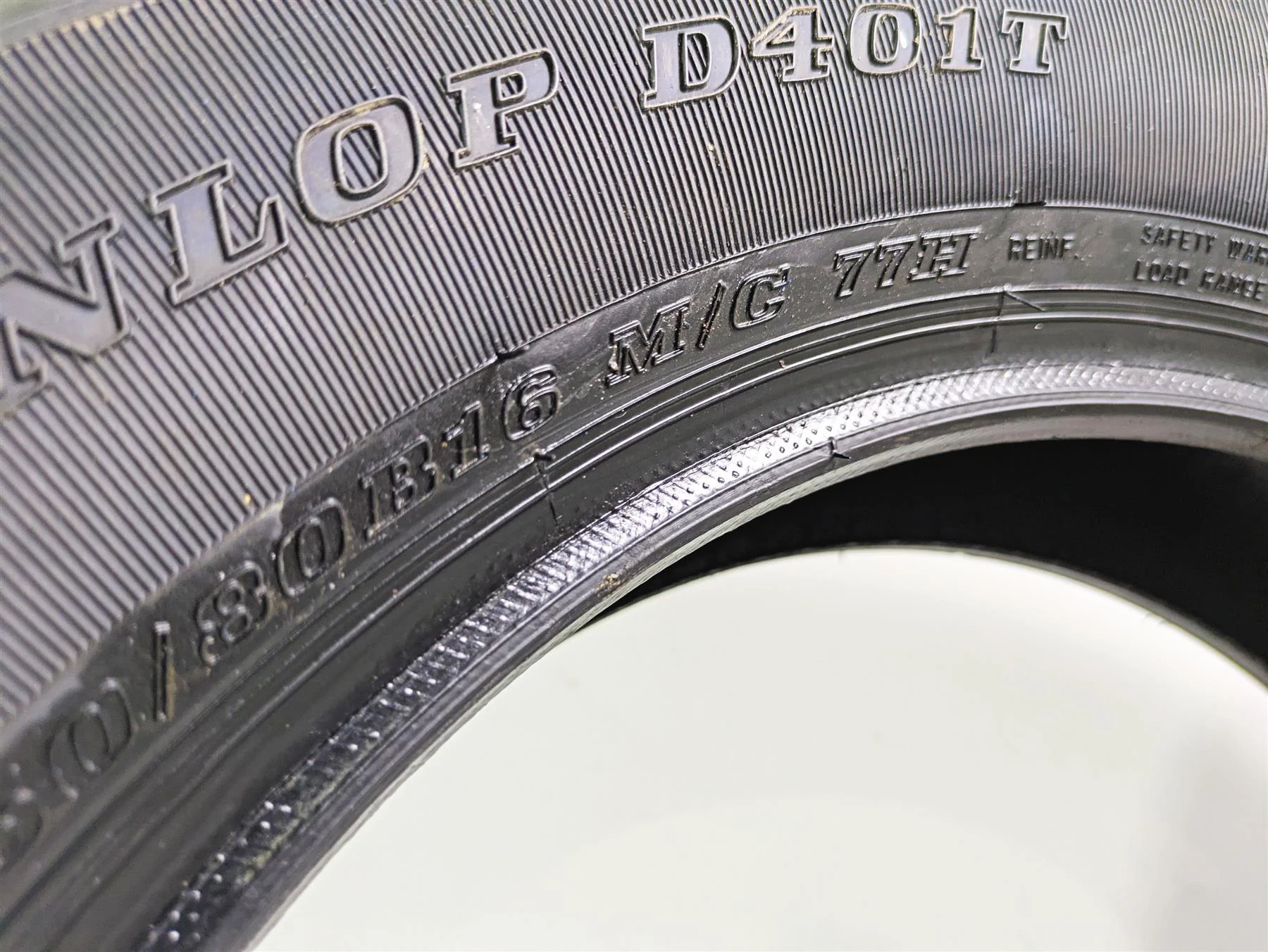 Unused Rear Harley Motorcycle Tire Dunlop D401T 150/80B16 77H 43200063A - Image 9
