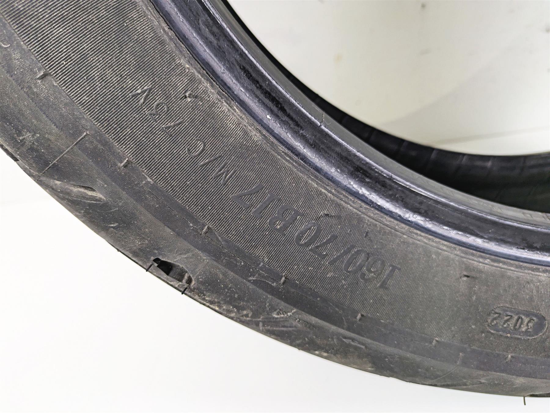 Used Rear Motorcycle Tire Michelin Scorcher 31 160/70B17 43250-07B - Image 4