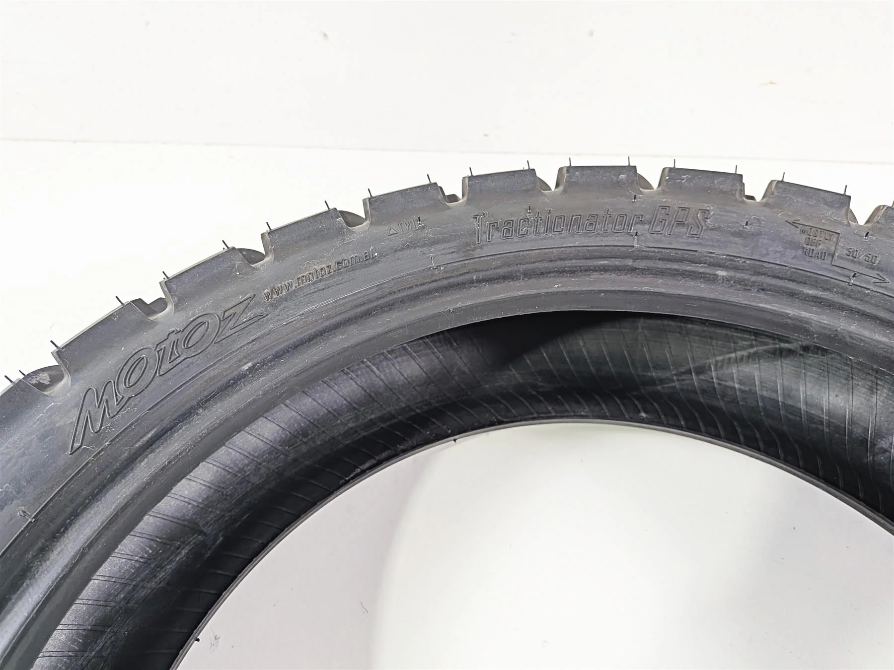 Used Rear Motorcycle Tire Motoz Tractionator Gps 170/60-B17 TGPS1706017 - Image 8