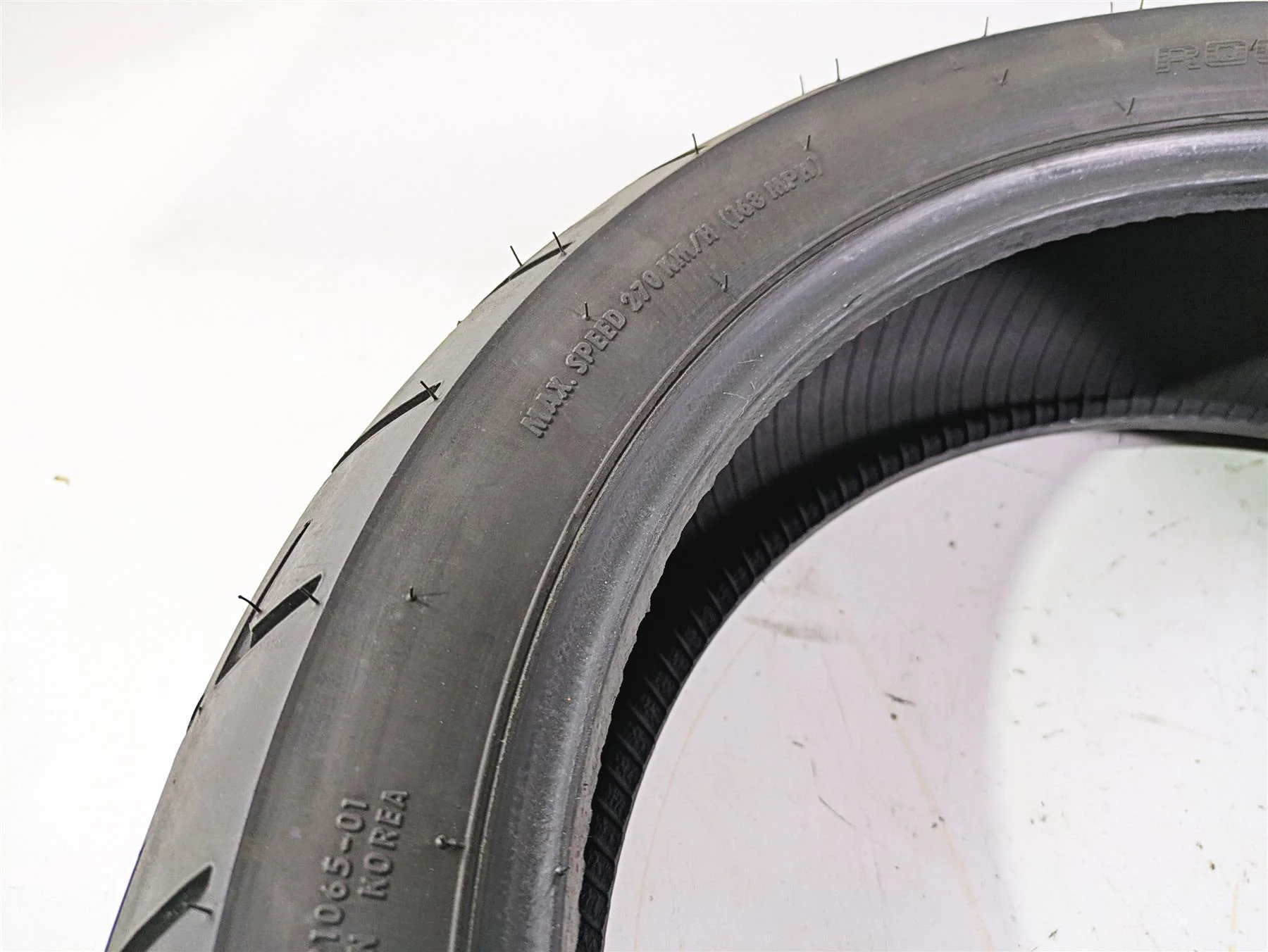 Used Rear Motorcycle Tire Shinko 009 Raven 170/60R17 87-4046 - Image 5